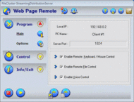 Web Page Remote screenshot